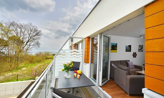 Juliusruh Apartment | Unforgettable Suite Meeresblick with Oceanfront Spa Access