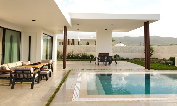 Ciftlik Villa | Relaxing Suite with Hot Pool & Sauna in Fethiye