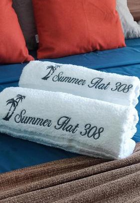Intermares Apartment | Oceanfront Summer Flat Ap308 with Pool & 9.9/10 Rating