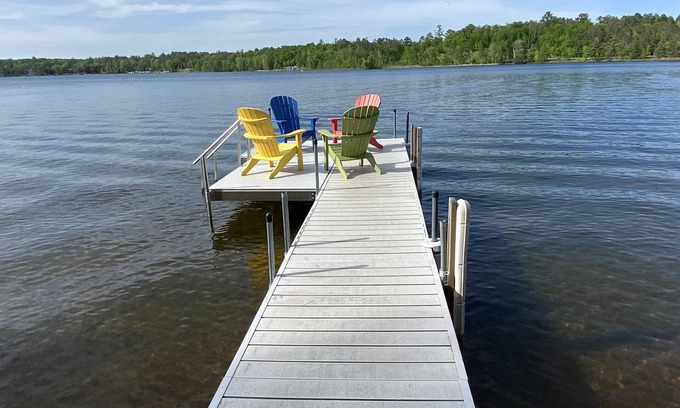 Crosslake Cabin | Unwind in a Cozy Log Lake Home on the Whitefish Chain