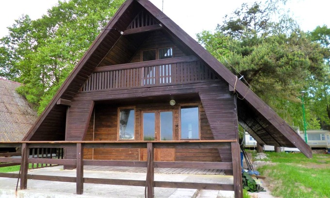 Mielno House | Scenic Lake House for 8: Pet-Friendly with Ocean Views