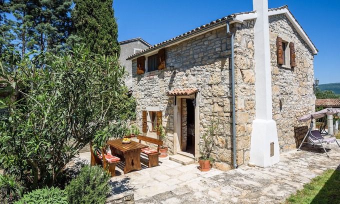 Rakalj House | Idyllic Holiday House Mara: Outdoor Whirlpool & Ocean Views