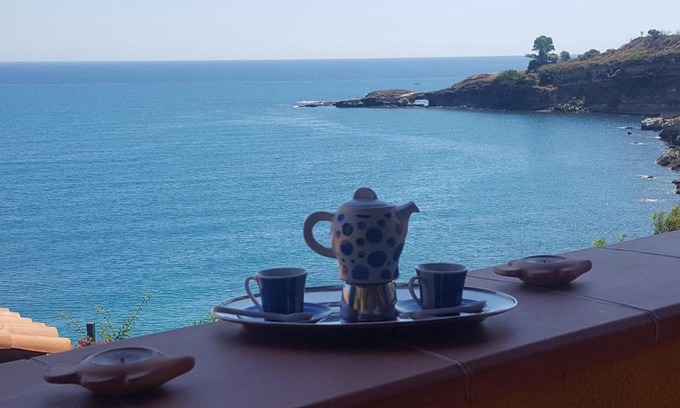 Costa Saracena-Castelluccio House | Relax in Summer Paradise with Oceanfront Views & Pool