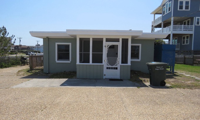 South Nags Head House | Oceanfront Escape with Pool & Pet-Friendly Fenced Yard