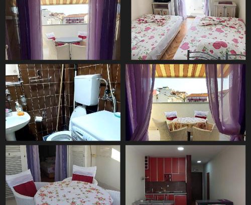 Babilonija Apartment | Pet-Friendly Sunčani Apartman 1 with Oceanfront Views