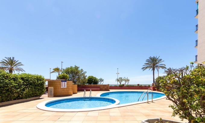 Cunit Apartment | Beachfront Bliss at Sun and Beach by Interhome, Rated 9.4