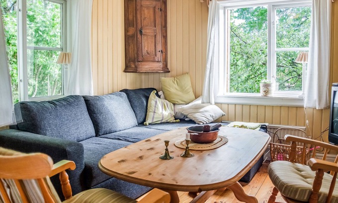 Flen Municipality House | Bright and Cozy Cabin with Kitchen in Tranquil Retreat