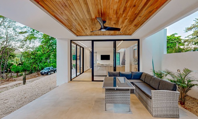 Cabo Velas House | Sun-Drenched Retreat with Private Pool, Steps from Conchal Beach