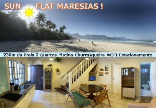 Maresias House | Comfortable 2-Bedroom Flat with Pool & Ocean Views