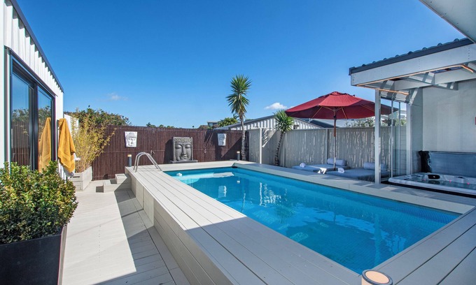 Mangawhai Heads House | Experience Sun Kissed Pool Villa - Ideal for Family Getaways
