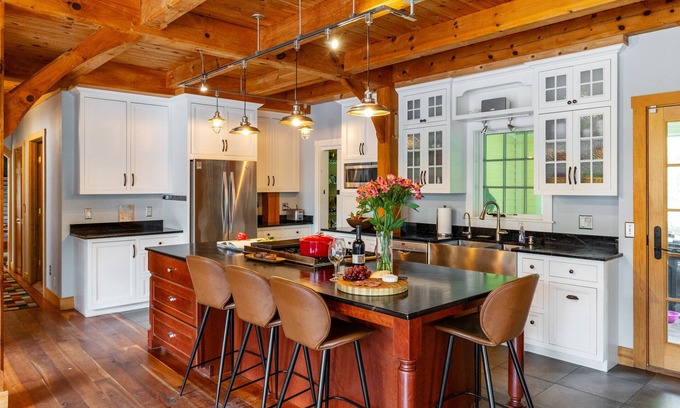 Waitsfield House | Sunlit Ocean View Home with Fire-Pit & Pet-Friendly Amenities