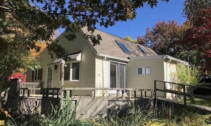 Penn Yan House | Scenic Sunflower Retreat: Lake Views, Hot Tub & Pet Friendly