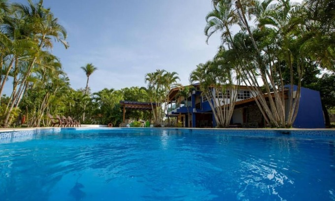 Juan Dolio Villa | Inviting Sunflower Villa with Private Pool & Hot Tub
