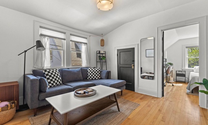 Wauwatosa Apartment | Sunlit 2BR Upper Retreat