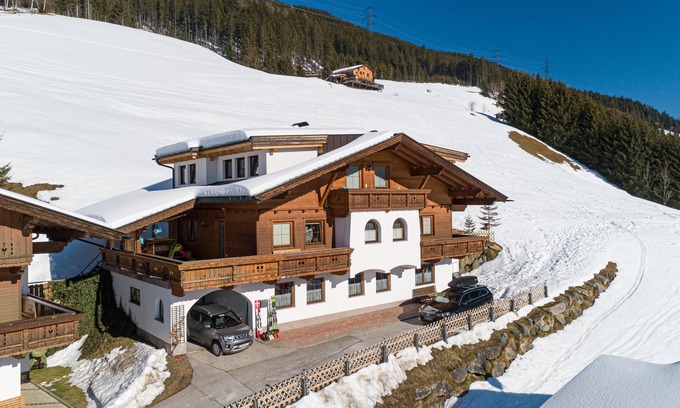 Gerlosberg Apartment | Bright Terrace Apartment with Family-Friendly Amenities