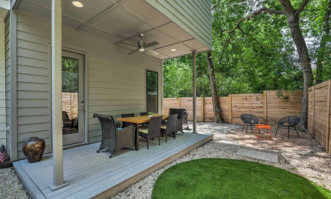 Brentwood House | Bright Austin Retreat: Steps from Parks & Downtown Fun