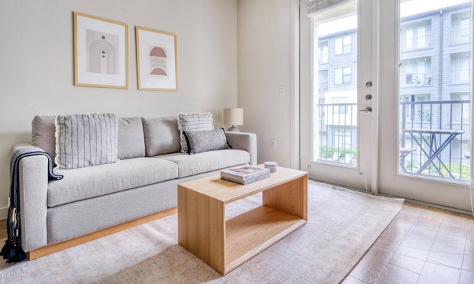 Cherrywood Apartment | Sunny Cherrywood 1BR w/ Pool, Gym & W/D, nr restaurants, by Blueground