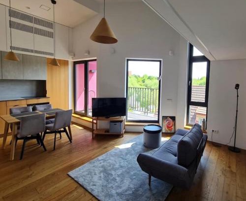 Kaunas Apartment | Bright and Cozy Retreat at Sunny Cosy Home