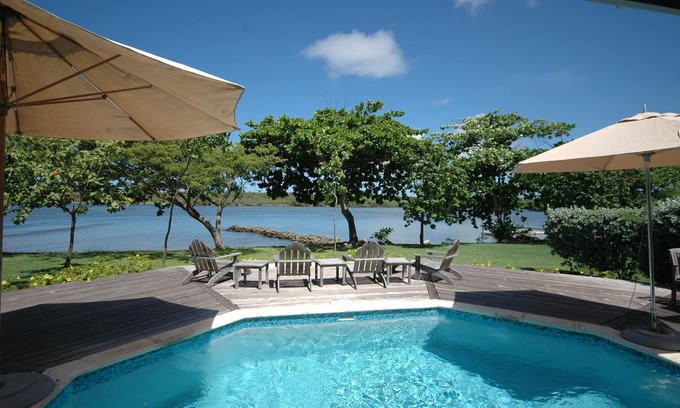 Lowlands Villa | Unforgettable Waterfront Cottage with Pool and Spa