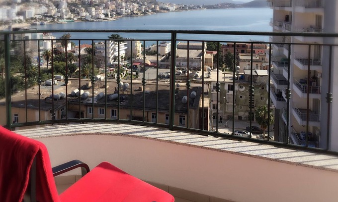 Sarande Apartment | Panoramic Ocean View Flat - Guest Rated 10/10