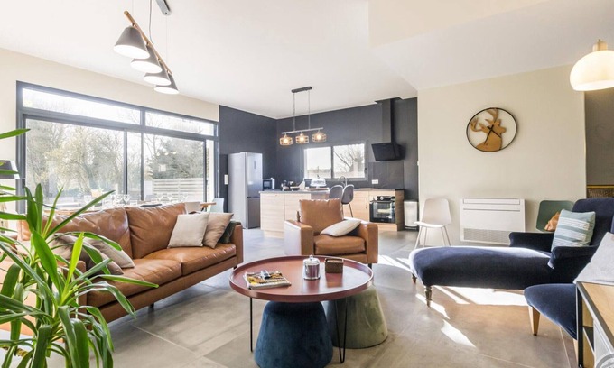 Lessay Cottage | Gite Lessay: Cozy 3-Bedroom Retreat with Spa & Breakfast