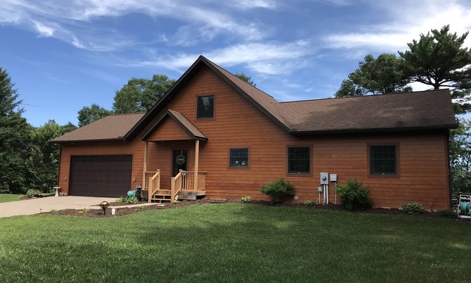 Chetek House | Sunny's Landing: Guest Rated 9.8 with Pool & Lake View