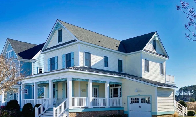 Cape Charles House | Escape to a Cape Charles Haven with Breathtaking Views