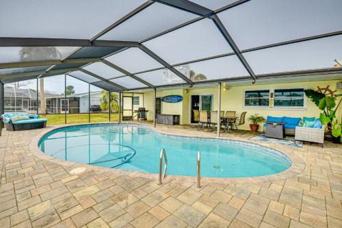 South Daytona House | Discover South Daytona Home with Private Boat Dock & Pool