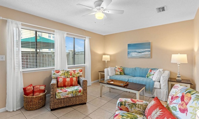 Sugar Beach House | Sunray Townhouse: Beach Access, Pool & Ocean Views