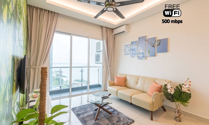 Central District Condo | Seaview Sunrise Zencity: Free Wi-Fi & Family-Friendly Amenities