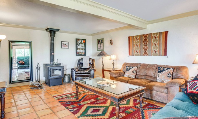 Dewey House | Inviting Prescott Valley Home with Sauna & Mountain Views
