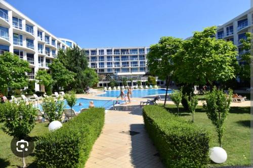 Sarafovo Apartment | Oceanfront Sunset Apartment at Atlantis Resort - Rated 9.3