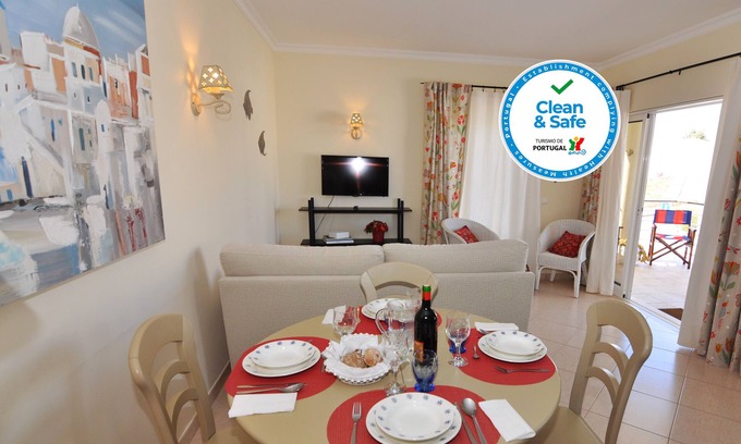 Alvor Condo | Guest Rated: 10/10 at Sunset Vila da Praia, Steps from Beach