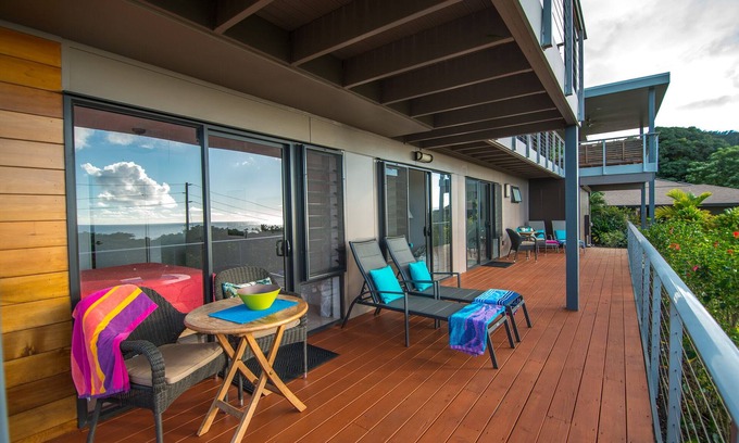 Pupukea House | Seaside Escape: Guest Rated 9.8, Walk to Beach & Ocean View