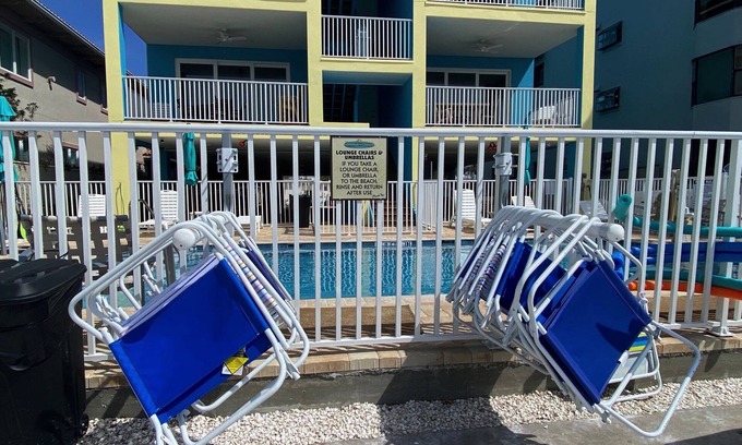 Indian Rocks Beach Apartment | Ocean View Retreat with Balcony at IRB - 10/10 Rated!