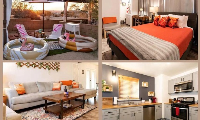Twentynine Palms House | Relaxing Sunset Oasis Near Joshua Tree Park with Pool