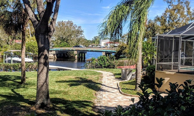 Tarpon Springs Apartment | Unforgettable Sunset Palms - Waterfront Apartment with Gulf Access