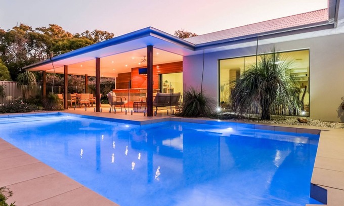 Agnes Water House | Experience Sunset Shores: Oceanfront Home with Pool & Spa