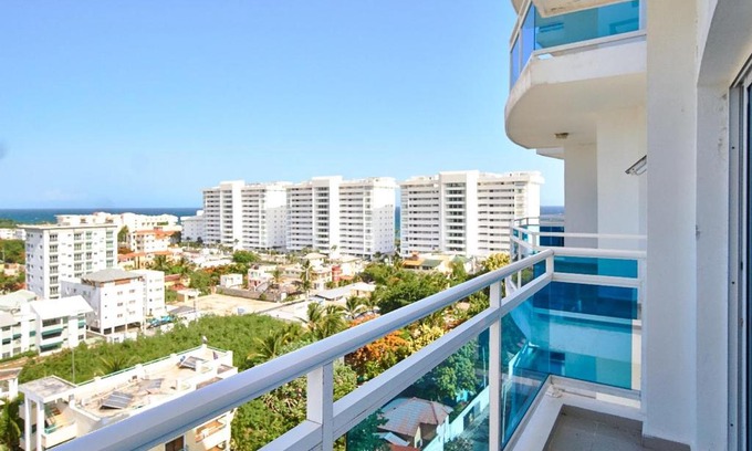 Villas Del Mar Apartment | Oceanfront 2BR Apartment at Sunset View, Juan Dolio