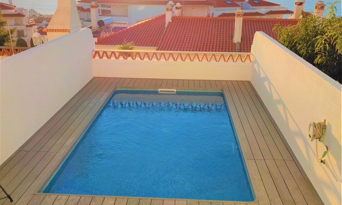 Ericeira Apartment | Unforgettable Sunset View in Ericeira with Pool & Kitchen