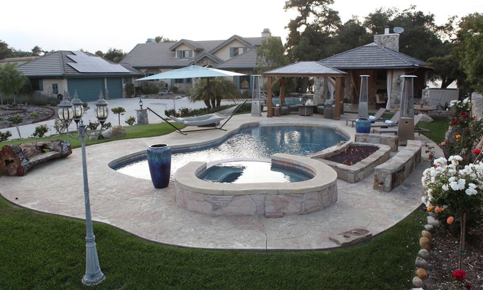 Oak View House | Relax at Sunset View Oasis with Pool, Spa & Oceanfront Perks