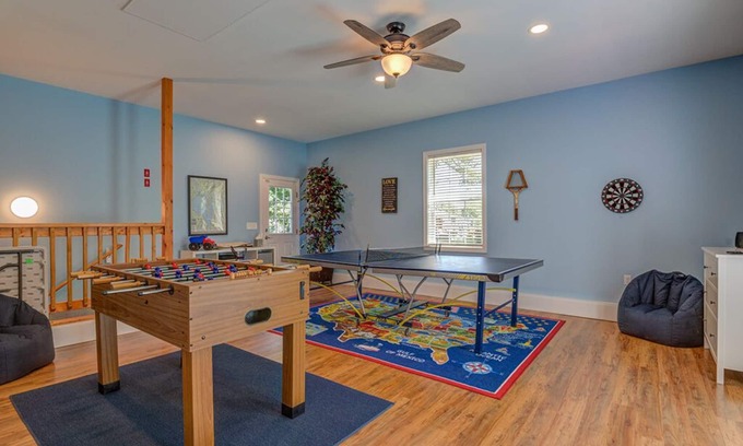 Raymond House | Fun-filled Getaway with Game Room and Scenic Sunsets
