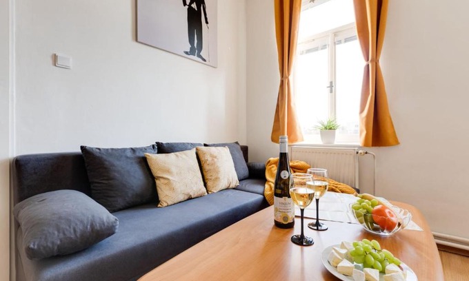 Hostivar Apartment | Cozy Sunshine Apartment Steps from the City Center
