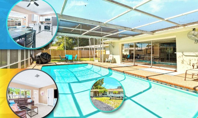 Harbor Bluffs House | Sunny Escape: Beaches, Poolside Relaxation & Pet-Friendly Stay