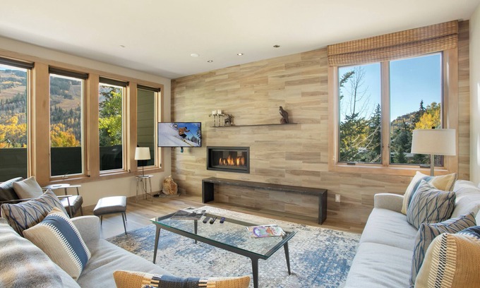 Vail Condo | SunVail 24D - Remodeled Condo with Pool & Hot Tub Escape