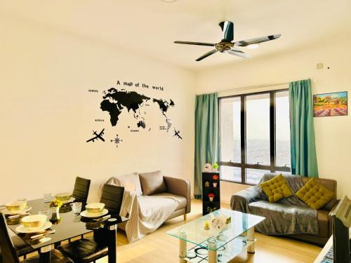 Usj 1 Apartment | Cozy 2-Bedroom Retreat at Sunway Usj One Residence