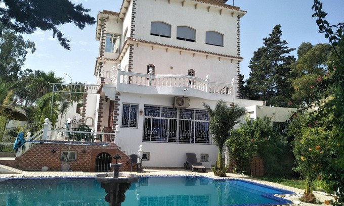 Malabata House | Ideal Family Room with Pool in Vibrant Tangier