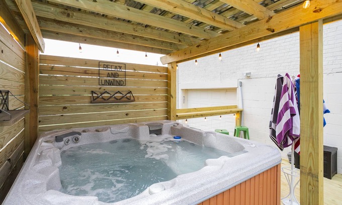 Nashville House | Charming 4-Bed Home with Hot Tub, Game Room & Fire Pit