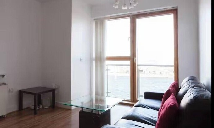 Grand Canal Dock Apartment | Super Grand Water Front View 2 Beds/2 Baths