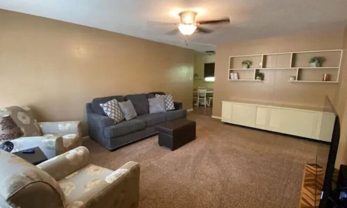 Manhattan House | Spacious Home with Pet-Friendly Amenities and Ample Parking